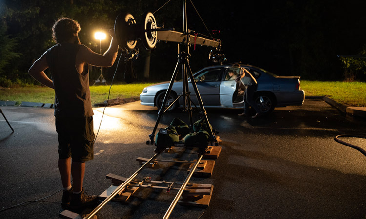 background film crew