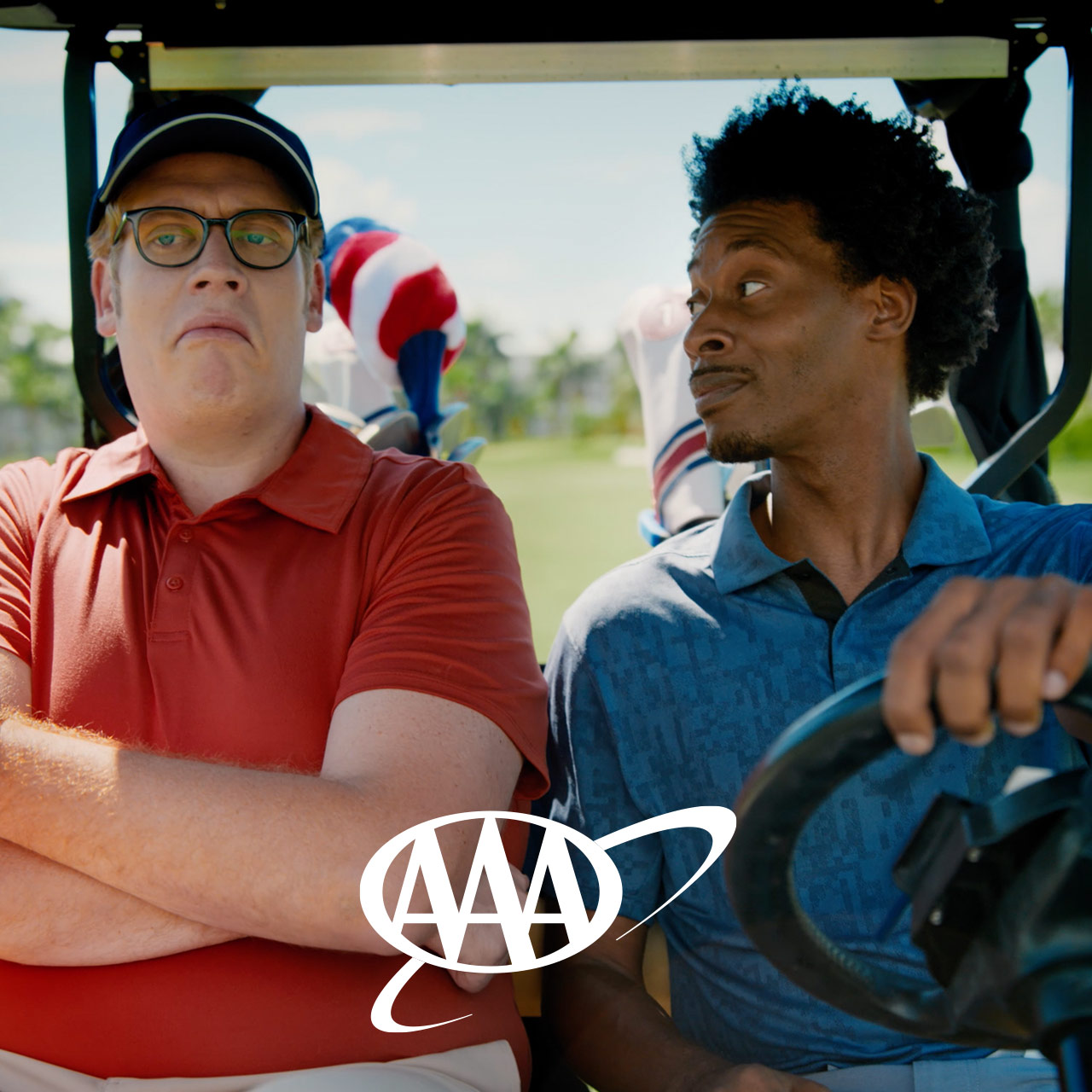 aaa golf commercial